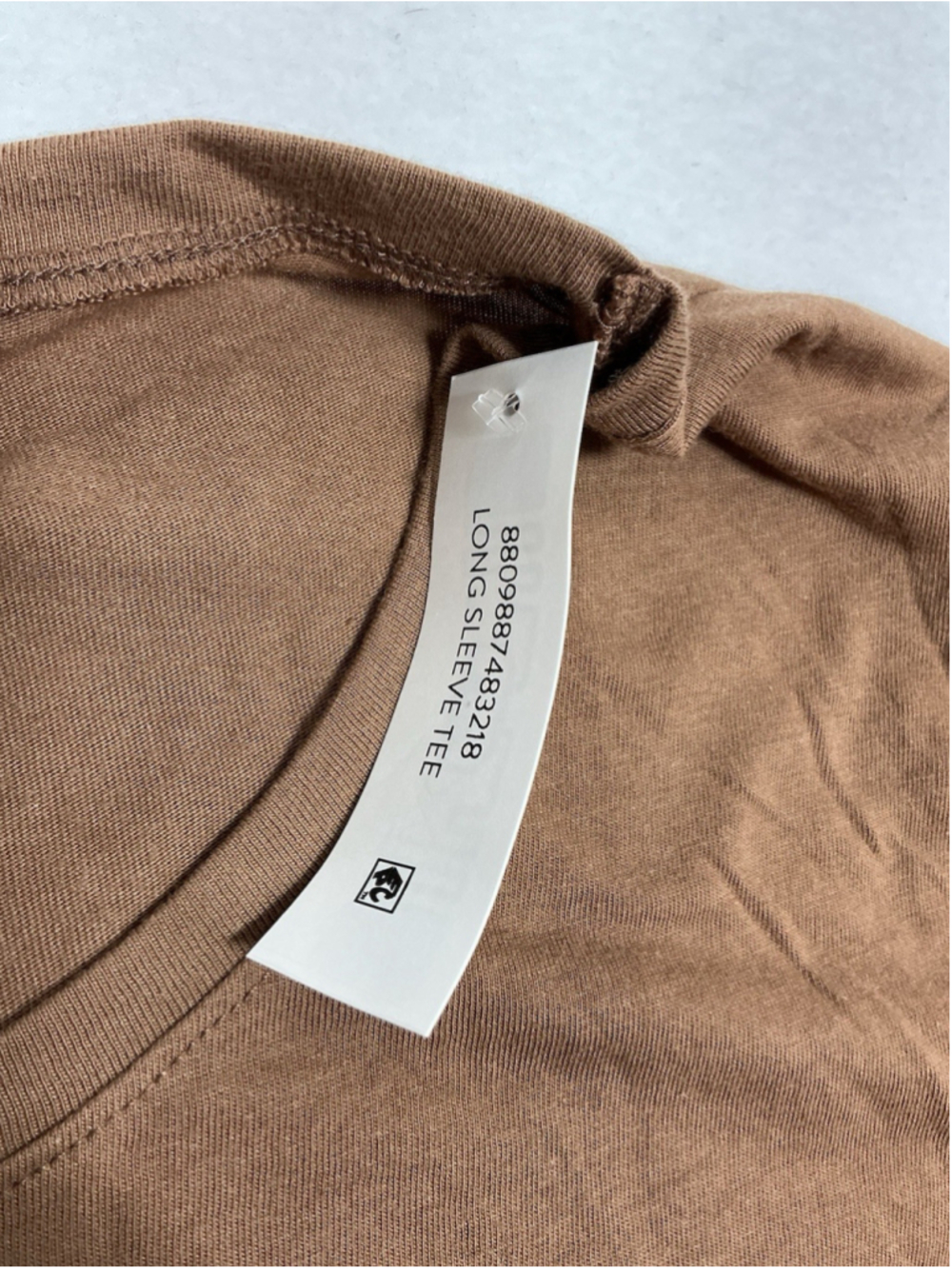 Womans NWT NOBO T Shirt Long Sleeve Pullover XXXL Brown - Picture 4 of 8